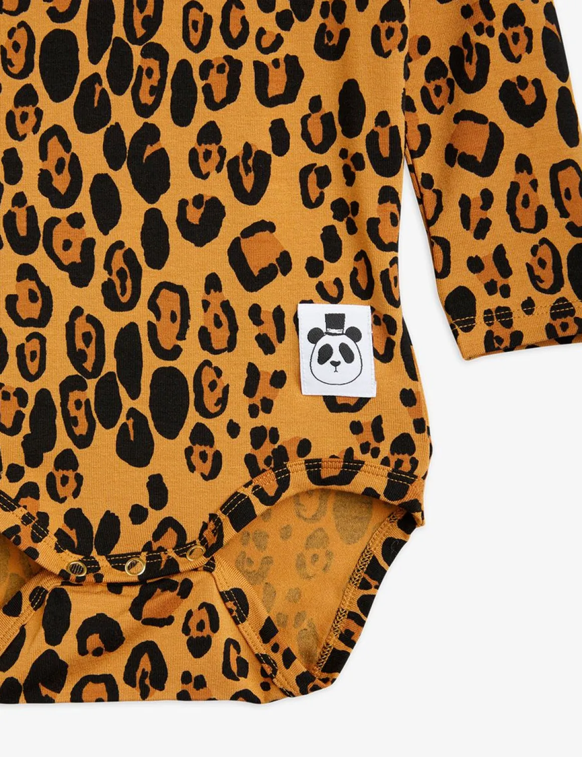 Basic Leopard Långärmad Body