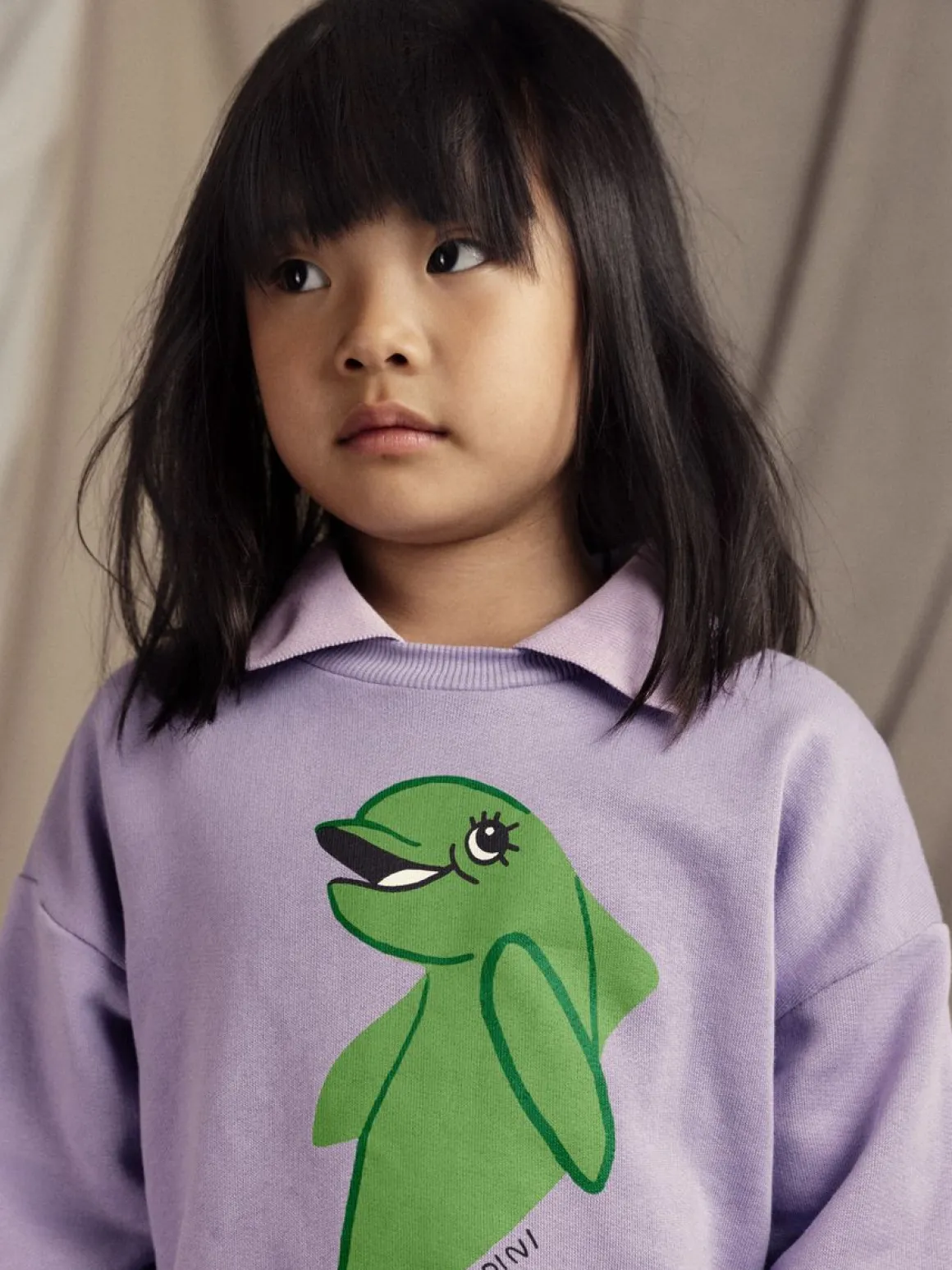 Dolphin Sweatshirt med Krage