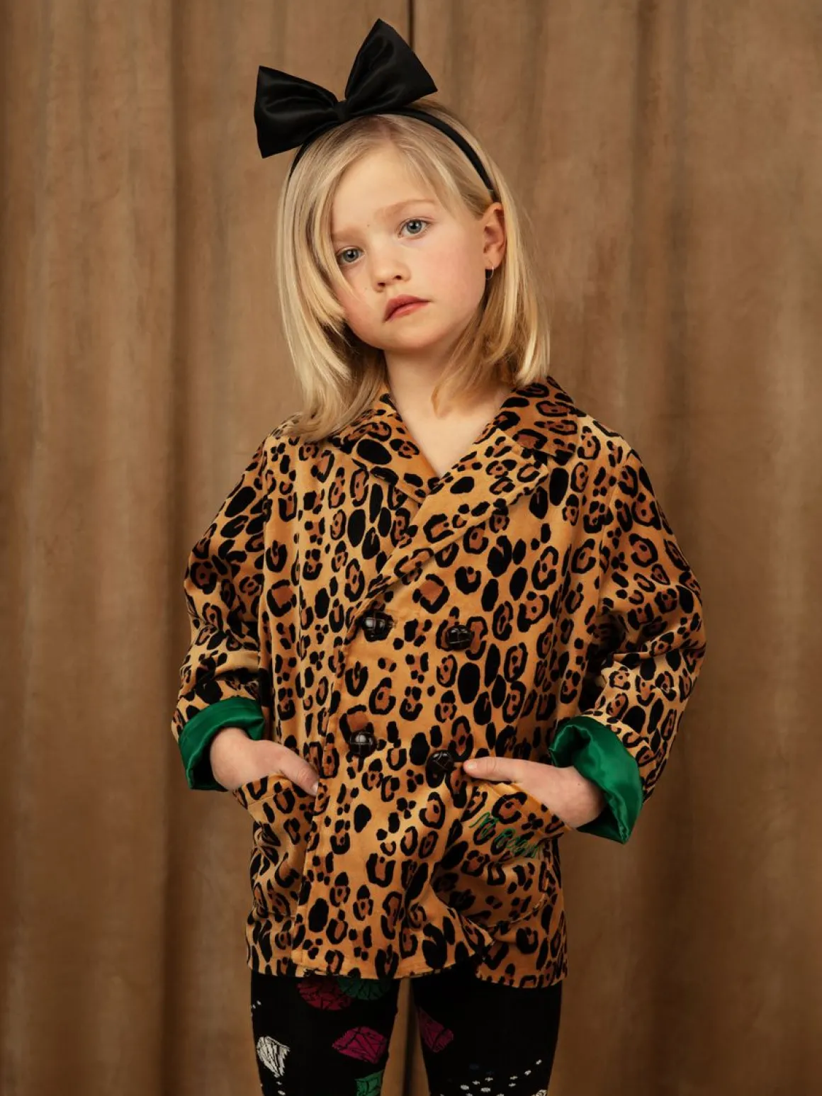 Leopard Sammetskavaj