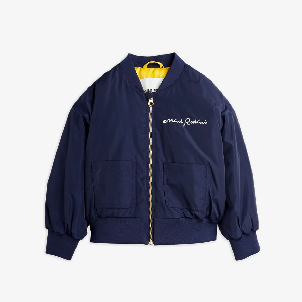 Mini Rodini Society Broderad Baseballjacka