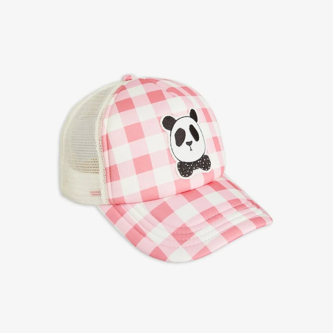 Panda Gingham Check Keps