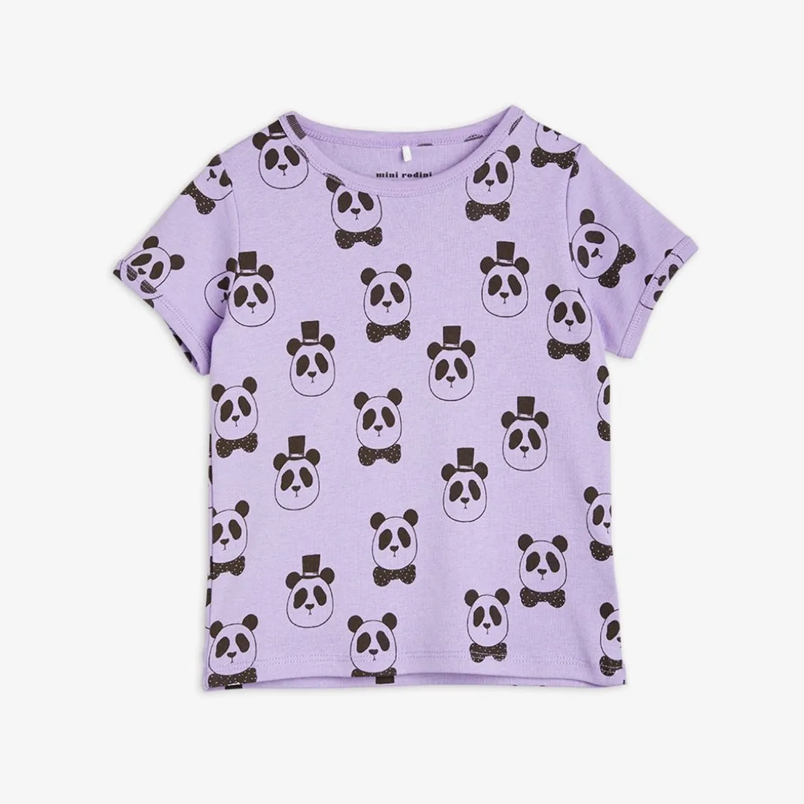 Panda T-shirt Lila