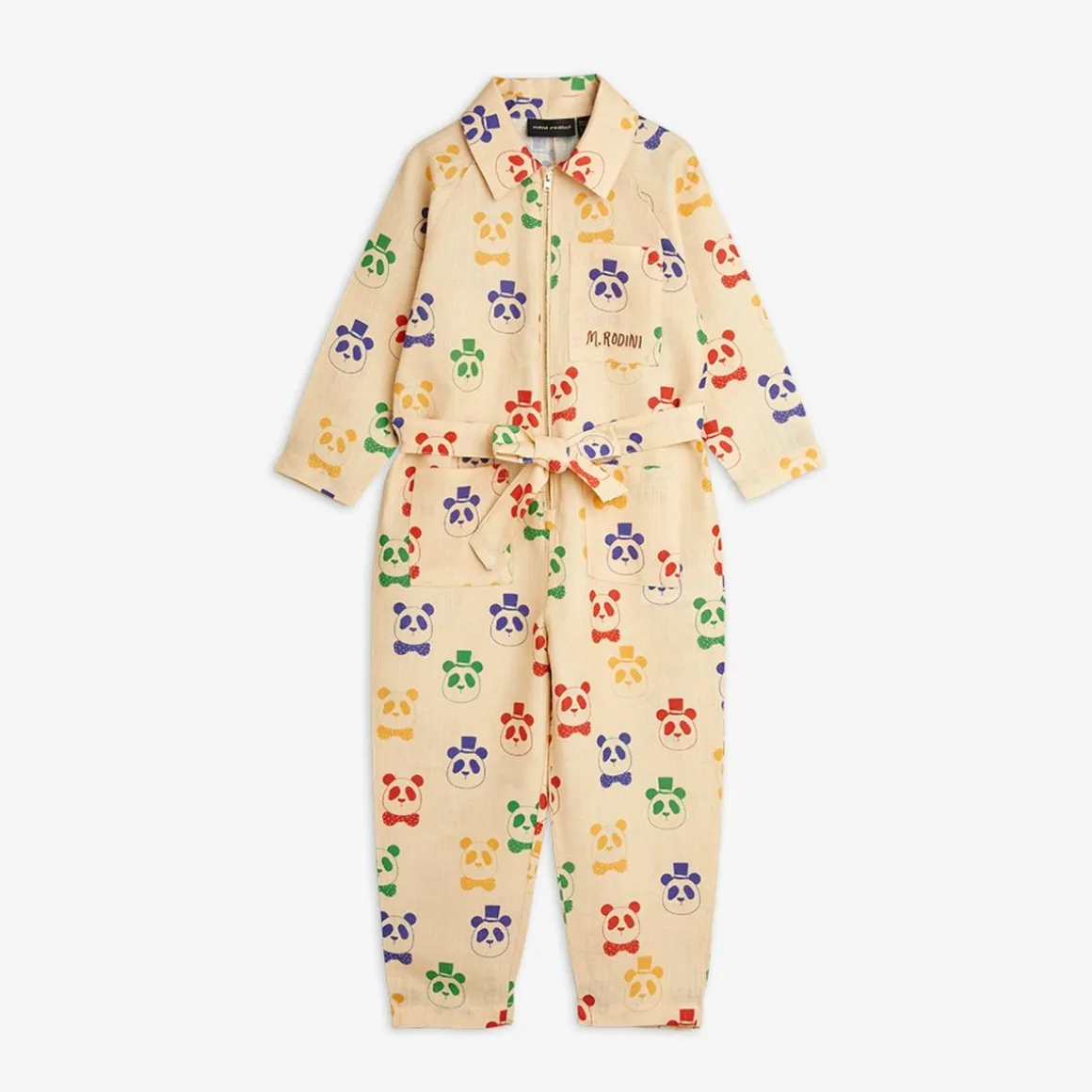 Panda Vävd Jumpsuit