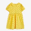 Polka Dot Klänning Gul