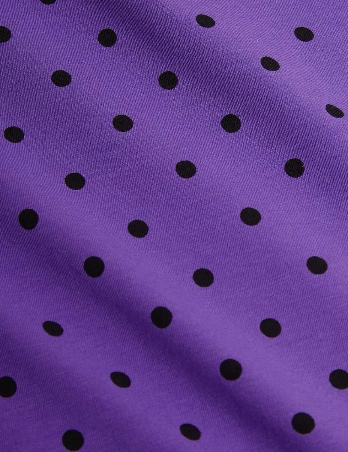 Polka Dot Långärmad T-shirt